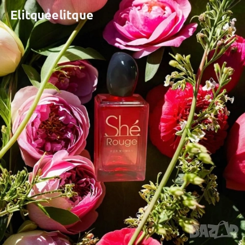 Парфюм за жени Shé Rouge, 100ml, EDP, снимка 6 - Дамски парфюми - 52241162