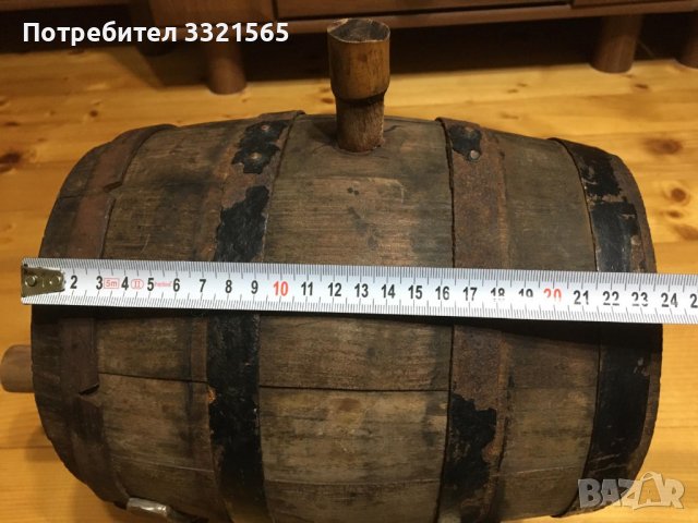 Старо малко буре със стойка, снимка 9 - Антикварни и старинни предмети - 39804659