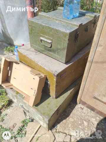 Дървени сандъци, снимка 9 - Антикварни и старинни предмети - 42062459