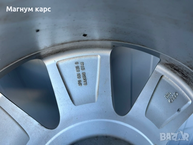 Оригинални Audi джанти 18 цола 5x112 ET48 R18, снимка 8 - Гуми и джанти - 51661120