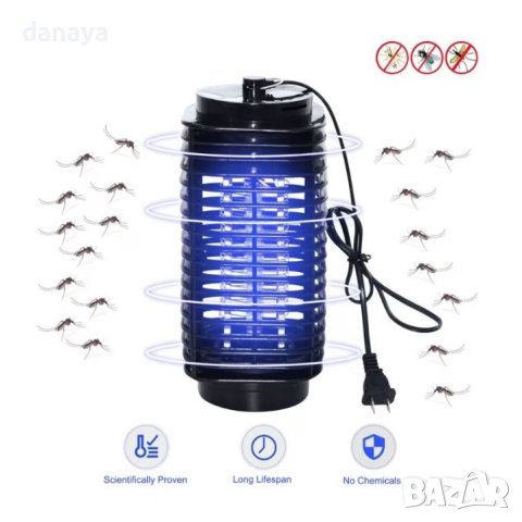 3717 Ултравиолетова лампа против комари и други насекоми LM-3B UV Lamp, снимка 3 - Друга електроника - 40654929
