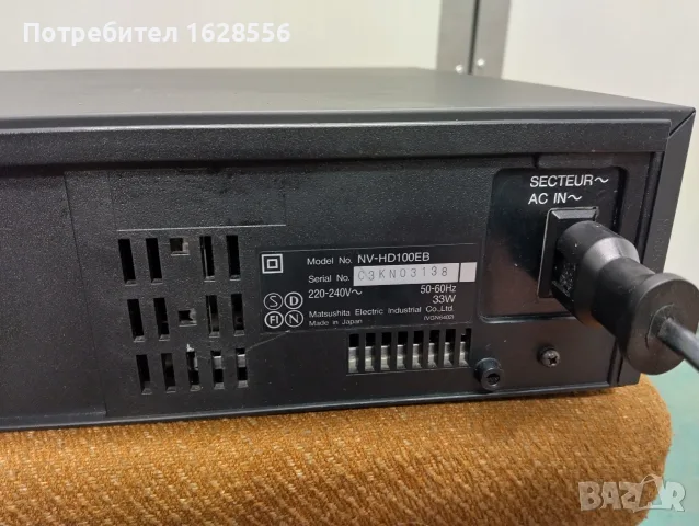 Panasonic nv-hd100 hi-fi stereo VHS video , снимка 8 - Декове - 56106375