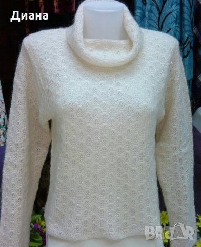 Дамски пуловери с поло яка-100 % кашмир,ангора,мерино, снимка 8 - Блузи с дълъг ръкав и пуловери - 30780920