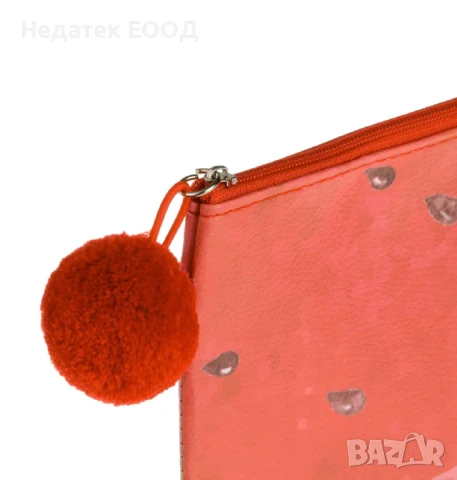 Несесер с дизайн на диня, Червен, 23x15cm., снимка 2 - Чанти - 50817064