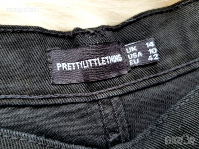 Нови къси дънкови панталони с висока талия размер Л-ХЛ, снимка 2 - Къси панталони и бермуди - 29251147