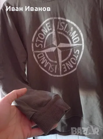 Оригинална фланела Stone Island, снимка 6 - Блузи - 48343474