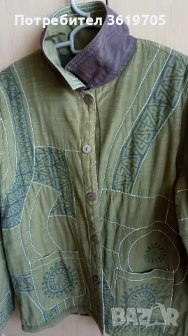 Дамско яке памук Эксклюзив размер M-L, снимка 4 - Якета - 49761385