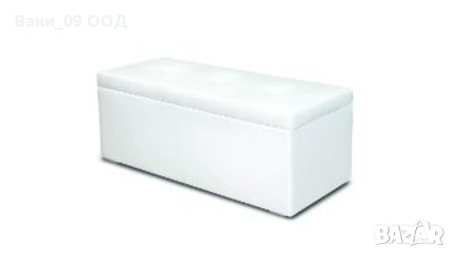 Табуретка от еко кожа с ракла за съхранение , снимка 2 - Ракли - 42116305