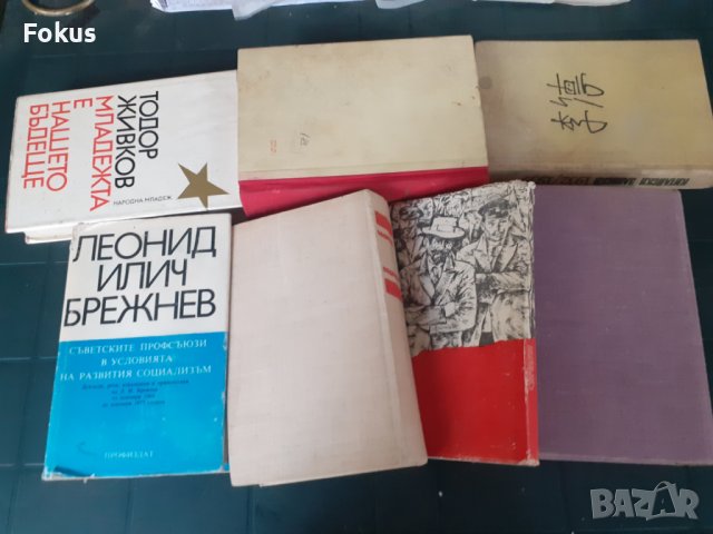 Лот комунистически книги, снимка 5 - Антикварни и старинни предмети - 42812801