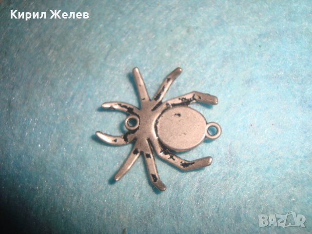 СРЕБРИСТ ФИГУРАЛЕН АПТ МЕДАЛЬОН - ПАЯЧЕ 23596, снимка 4 - Колиета, медальони, синджири - 35654973