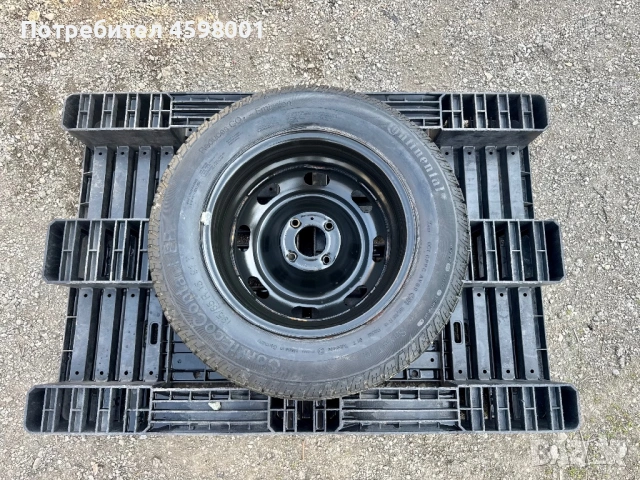 ЧИСТО НОВА Резервна гума+Джанта 15цола 4x108 ET27 за Berlingo,Partner,Combo,C4, снимка 7 - Гуми и джанти - 53882494