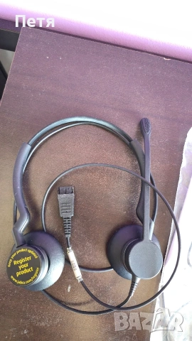 Слушалки Jabra BIZ 2300 QD Duo + кабел Jabra avaya, снимка 2 - Слушалки и портативни колонки - 31064414