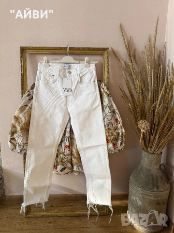 ZARA дамски дънки и риза, снимка 10 - Дънки - 53966394