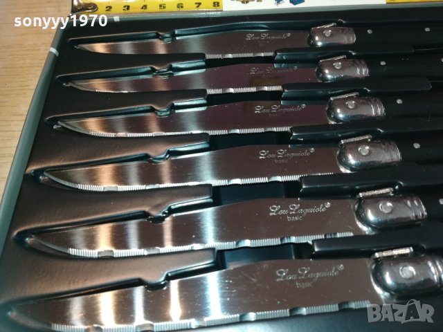 laguiole black-6бр МАРКОВИ ножа 1002211241, снимка 11 - Колекции - 31757099