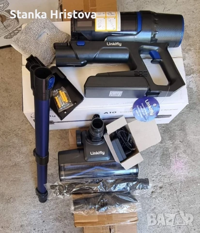 Акумулаторна прахосмукачка Linkifly A 10., снимка 3 - Прахосмукачки - 51005107