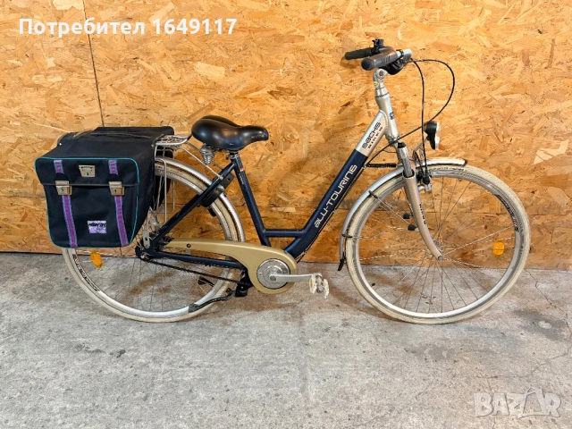 28цола SACHS Alu-Touring алуминиев дамски градски велосипед колело[7ck-Shimano]