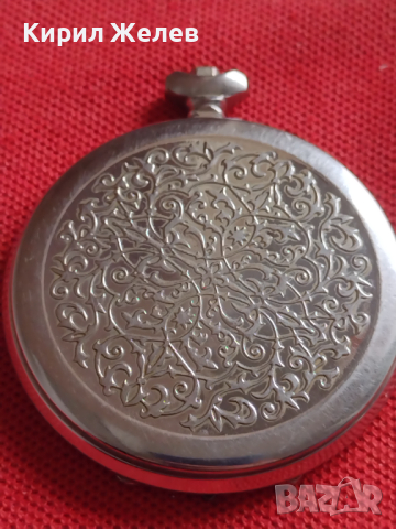 Каса корпус за джобен часовник стар рядък орнаментика за КОЛЕКЦИЯ ЧАСТИ 21992, снимка 4 - Антикварни и старинни предмети - 44774914
