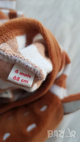 Бебешки зимен ромпър 3-6 месеца, снимка 4 - Бебешки гащеризони - 47672390