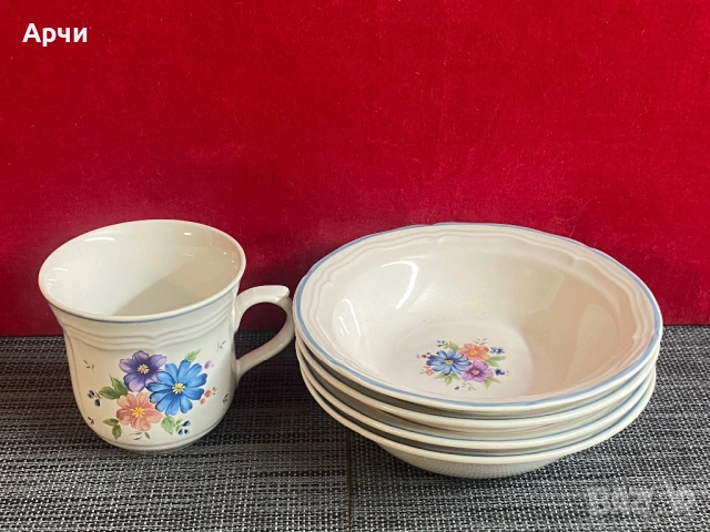 Винтидж -Provincial Bouguet, снимка 3 - Колекции - 53884383