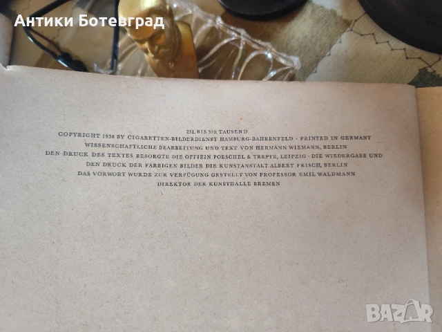 Стара немски цигарен албум от 30 те години , снимка 3 - Антикварни и старинни предмети - 50503870