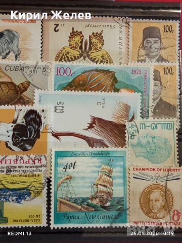 Стари пощенски марки от цял свят смесени ЖИВОТНИ,КОРАБИ,КОСМОС за КОЛЕКЦИЯ 52019, снимка 3 - Филателия - 53228038