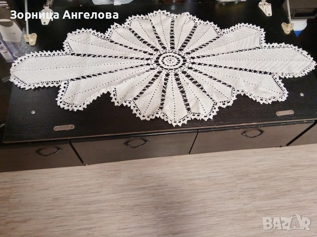  Ръчно плетено каре 80/40