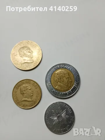 УРУГВАЙ МОНЕТИ 10 ПЕСО 2000 Г , снимка 4 - Нумизматика и бонистика - 56488004