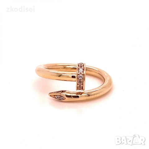 Златен дамски пръстен Cartier 1,83гр. размер:52 14кр. проба:585 модел:37754-5
