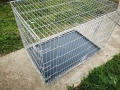 120x77x82cм XXL голяма метална сгъваема клетка за куче за транспорт или стационар, снимка 8