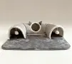 Легло за Котки с Тунел за игра, снимка 3