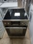 Тясна 50см иноксова свободно стояща печка с керамичен плот Gorenje 2 години гаранция!, снимка 1 - Печки, фурни - 44373251