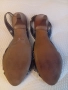 Елегантни дамски сандали естествена кожа/,лак,тъмносини ., снимка 4