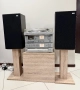 🔉Ретро аудио сет AKAI - усилвател AM-U01, тунер AT-K02, Дек CS-M01A, Грамофон AP-Q310 и колони 🔉, снимка 3