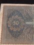 РАЙХ БАНКНОТА 50 марки 1919г. Германия УНИКАТ ЗА КОЛЕКЦИОНЕРИ 36810, снимка 12