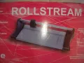 НОВ Ръчен РОЛКОВ НОЖ за рязане хартия табак кадастрон до 10 листа Profi Office ROLLSTREAM 320, снимка 3