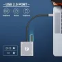Нов USB C към двоен HDMI адаптер Хъб лаптоп MacBook Pro/Air iPad Pro, снимка 5