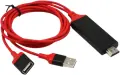 HDMI кабел за телефон към телевизор iPhone iPad Android Цифров AV адаптер , снимка 6