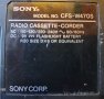 Касетофон SONI CFS-W470S , снимка 2