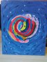"Абстрактно 2",акрил върху платно, снимка 1 - Картини - 37170629