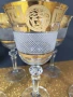 чаши за ракия -  Бохемия - Christina- Versace Gold, снимка 13