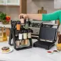 Тостер грил Royalty Line RL-PM1000 - Компактен грил и сандвич преса 2 в 1 + Подарък Стилен въртящ се, снимка 7