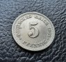 Стара монета 5 пфенига 1908 г. буква  D - Германия- хит цена !, снимка 9