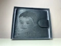 Мъжко портмоне със снимка и надпис , снимка 1