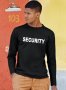 Тениска за охранители - SECURITY тениска, снимка 5