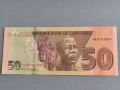 Банкнота - Зимбабве - 50 долара UNC | 2020г., снимка 2