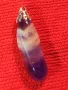 МЛЕЧЕН АМЕТИСТ АРТ ХЕНД МЕЙД ПЕНДАНТ ВИСУЛКА за КОЛИЕ 19376, снимка 8