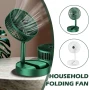 3в1 Безжичен сгъваем мини вентилатор, Телескопична стойка, снимка 8