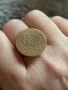 Златен кабала пръстен , снимка 1