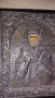 Сребърна икона Св.Николай Чудотворец. Гръцка. Печат 950, снимка 3