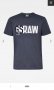 Нова мъжка тениска GS RAW DENIM LOGO T-shirt, снимка 1 - Тениски - 35610469